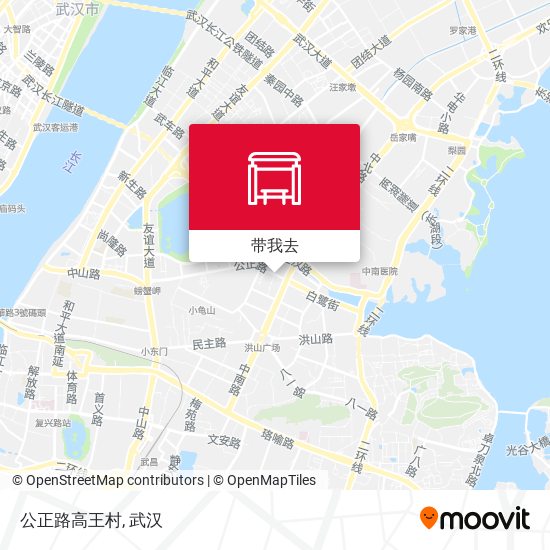 公正路高王村地图