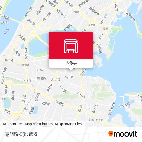 惠明路省委地图