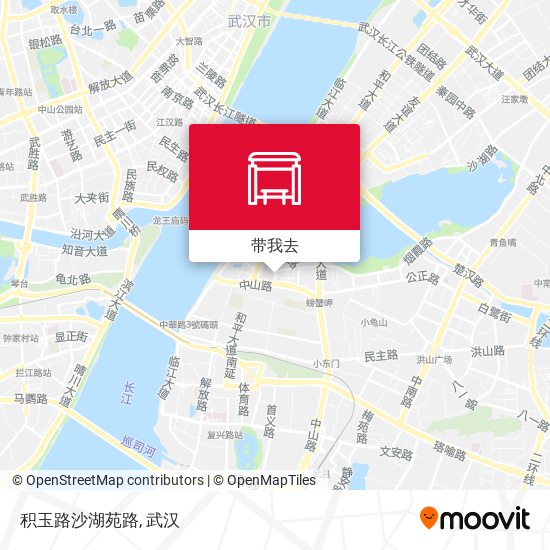 积玉路沙湖苑路地图