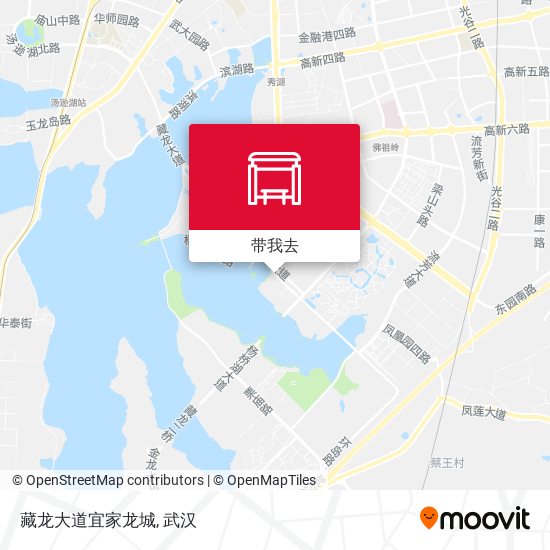 藏龙大道宜家龙城地图