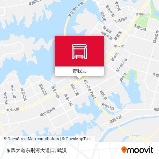 东风大道东荆河大道口地图