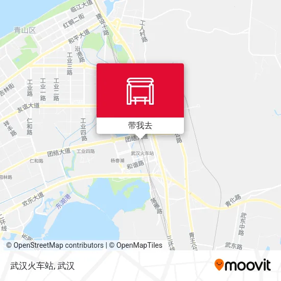 武汉火车站地图