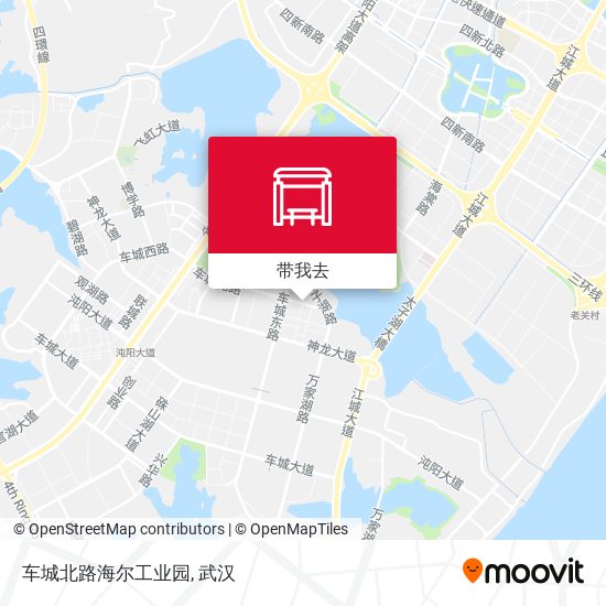 车城北路海尔工业园地图