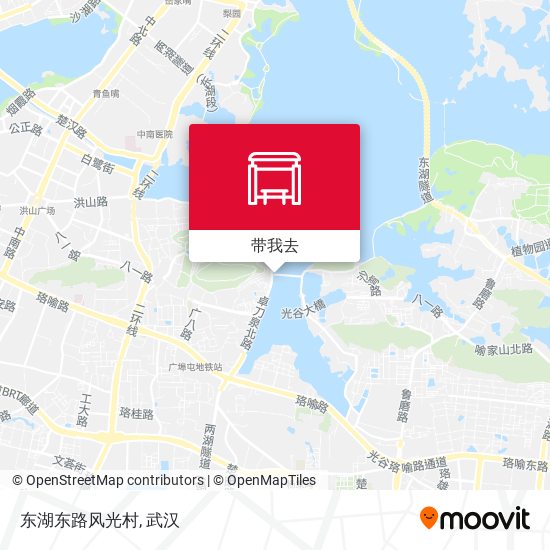 东湖东路风光村地图