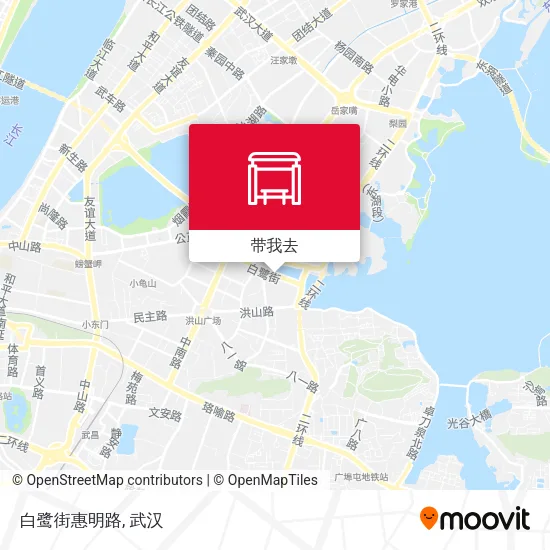 白鹭街惠明路地图