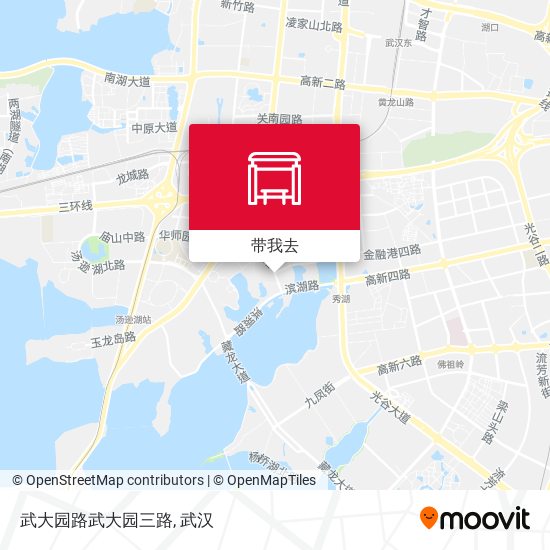 武大园路武大园三路地图