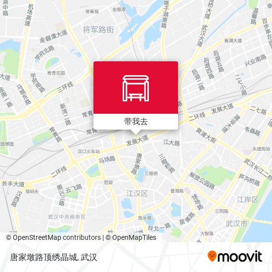 唐家墩路顶绣晶城地图