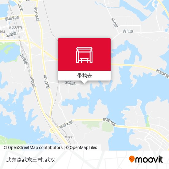 武东路武东三村地图