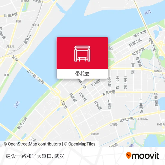 建设一路和平大道口地图