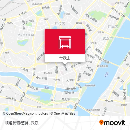 顺道街游艺路地图