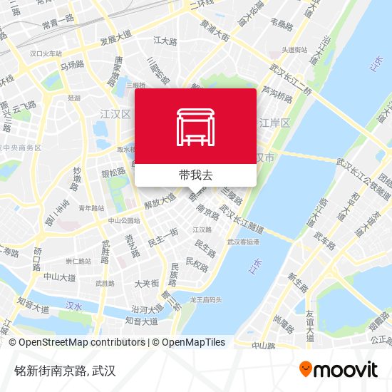 铭新街南京路地图