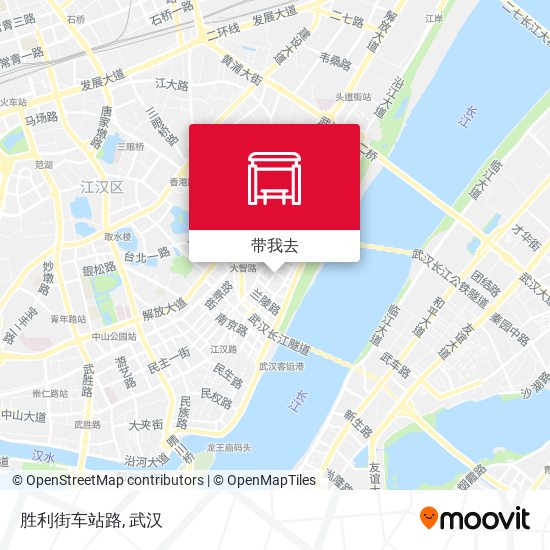 胜利街车站路地图