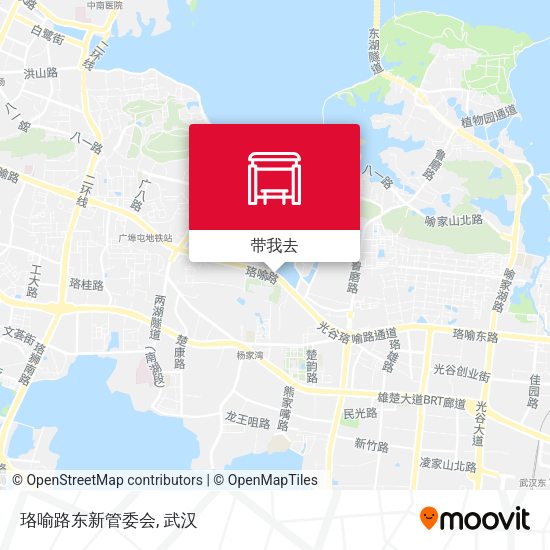 珞喻路东新管委会地图