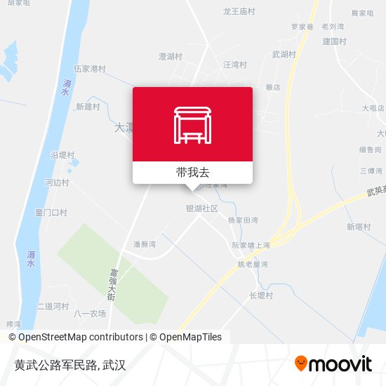 黄武公路军民路地图