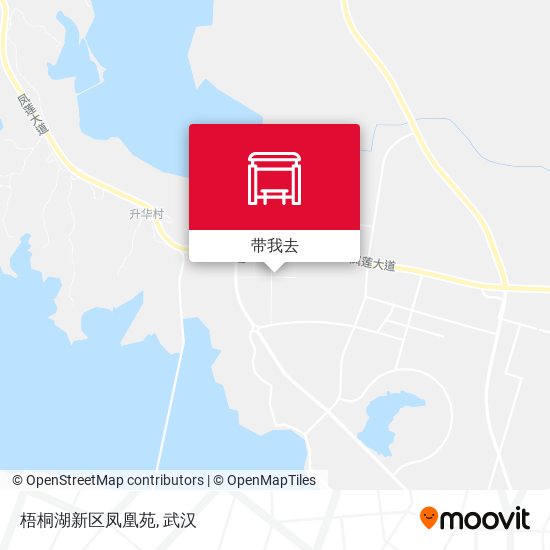 梧桐湖新区凤凰苑地图