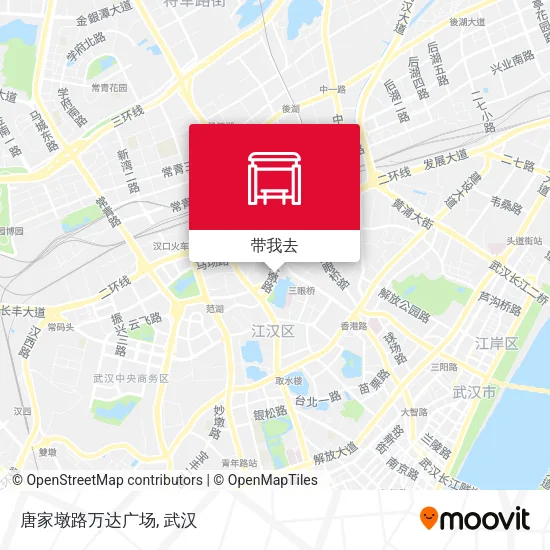 唐家墩路万达广场地图