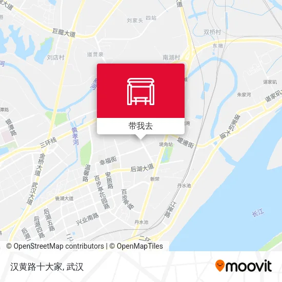 汉黄路十大家地图