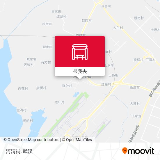 河清街地图