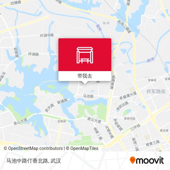 马池中路仃香北路地图