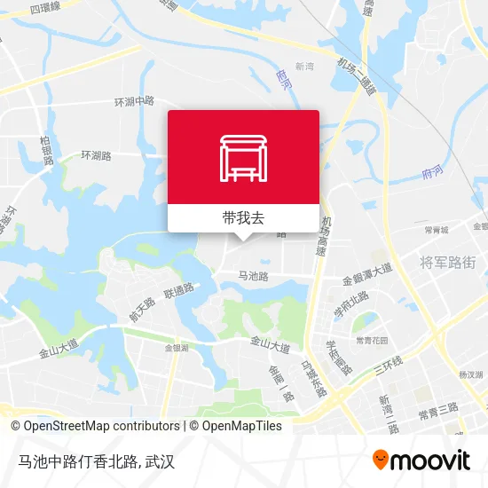 马池中路仃香北路地图