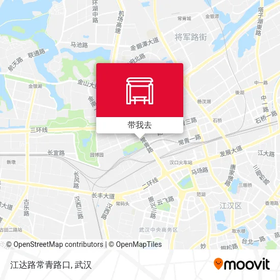 江达路常青路口地图
