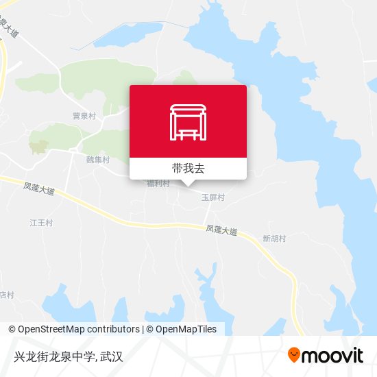 兴龙街龙泉中学地图