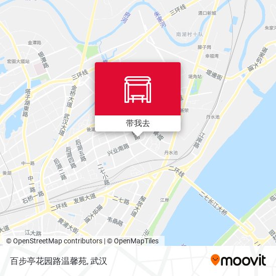 百步亭花园路温馨苑地图