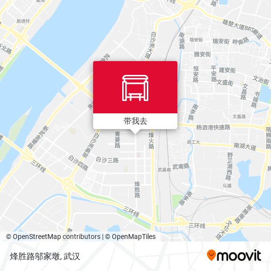 烽胜路邬家墩地图