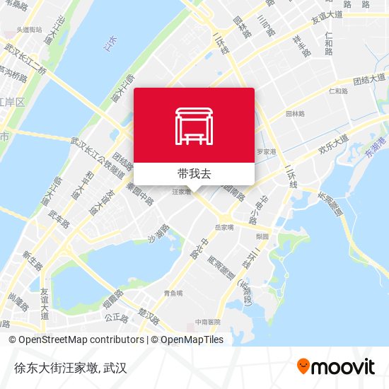 徐东大街汪家墩地图