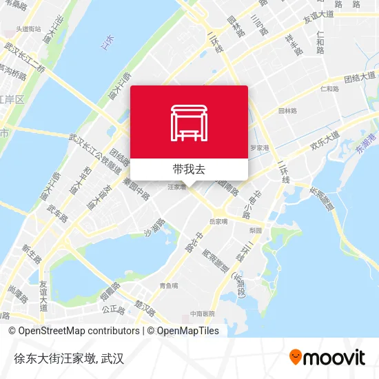 徐东大街汪家墩地图