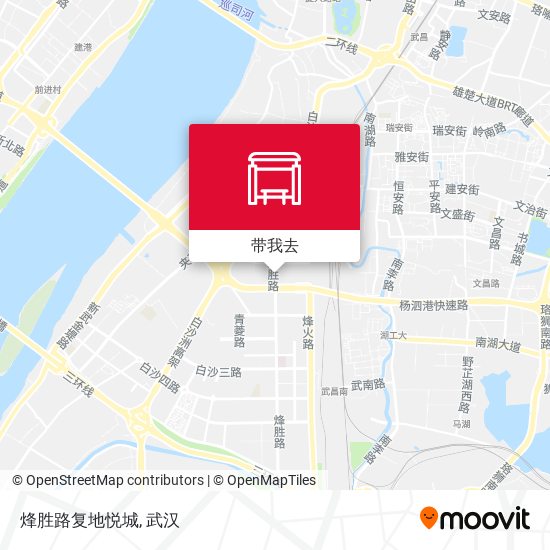 烽胜路复地悦城地图