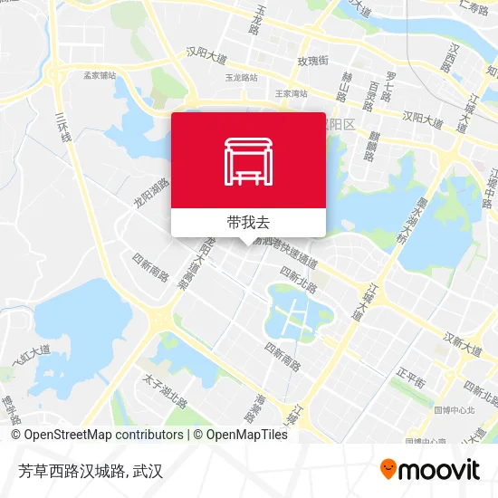 芳草西路汉城路地图