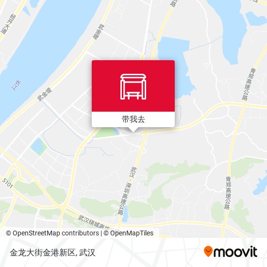 金龙大街金港新区地图