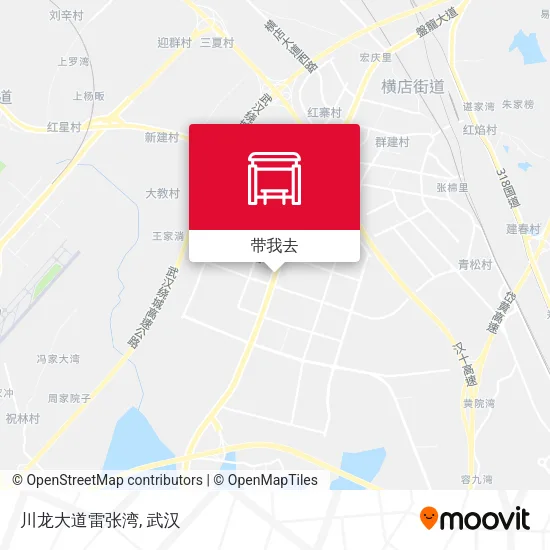 川龙大道雷张湾地图