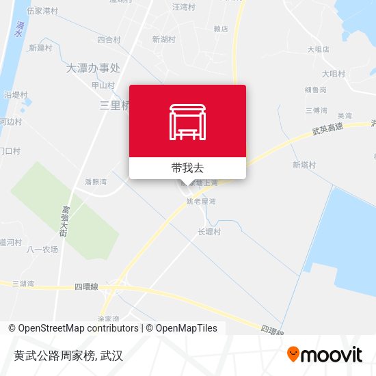 黄武公路周家榜地图