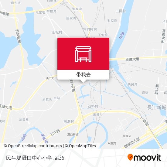民生堤滠口中心小学地图
