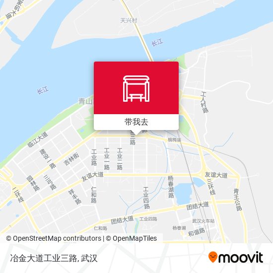 冶金大道工业三路地图