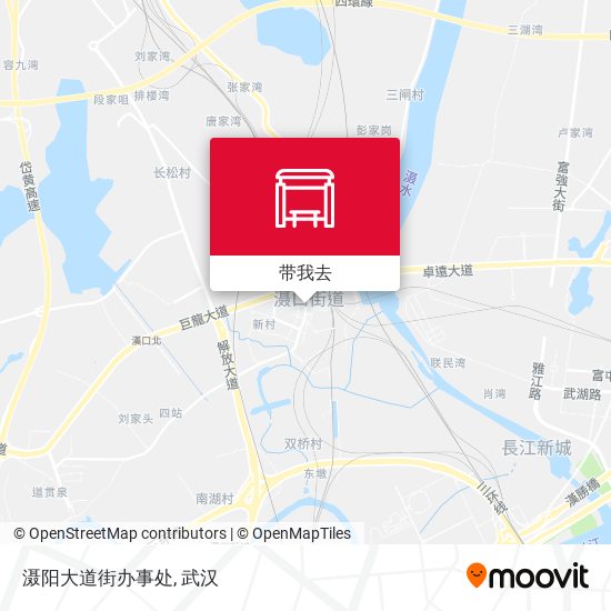 滠阳大道街办事处地图