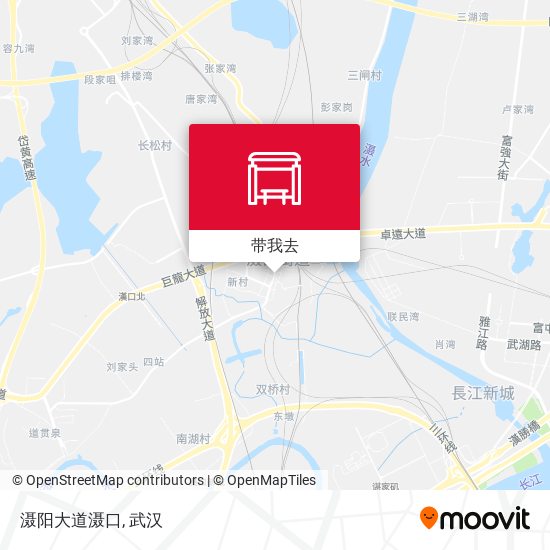 滠阳大道滠口地图