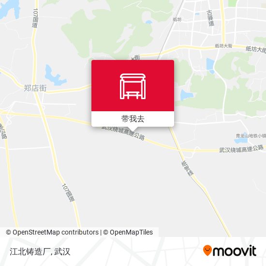 江北铸造厂地图