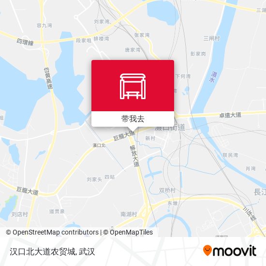 汉口北大道农贸城地图