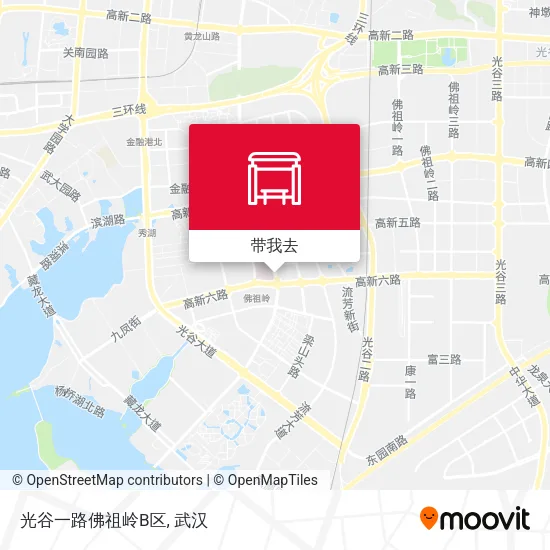 光谷一路佛祖岭B区地图