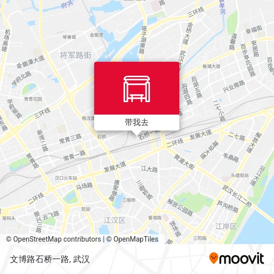 文博路石桥一路地图