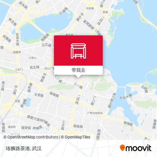 珞狮路茶港地图