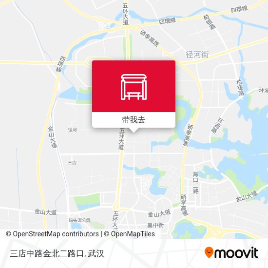 三店中路金北二路口地图