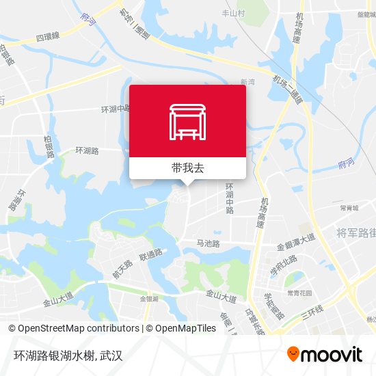 环湖路银湖水榭地图