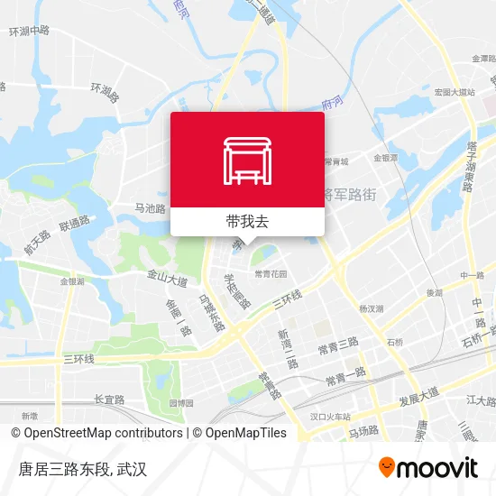 唐居三路东段地图
