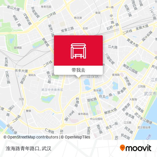淮海路青年路口地图