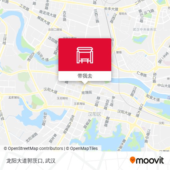 龙阳大道郭茨口地图