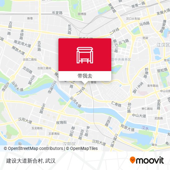 建设大道新合村地图